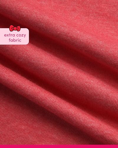 Image of Hello Kitty Girls Shirts - Short Sleeve Cute Casual Crewneck Graphic Tees Shirts for Girls Tops T-Shirt (Sizes: 4-12),