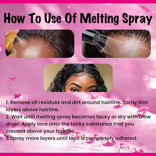 Brzeaf Lace Melting Spray y Fijador 120ml miniatura 5