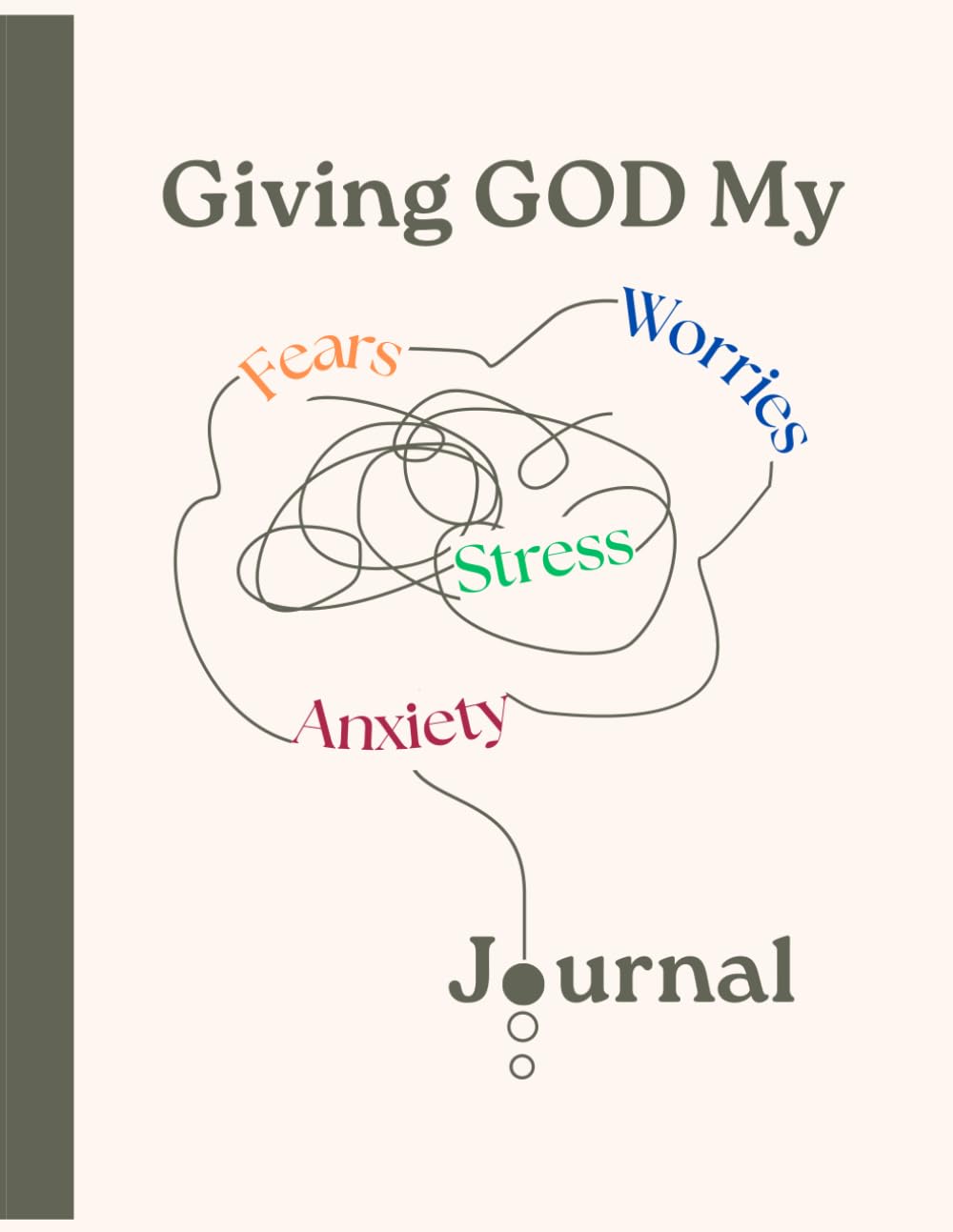 Giving God My Anxiety, Stress, Worries, and Fears Journal      Paperback – October 17, 2025
