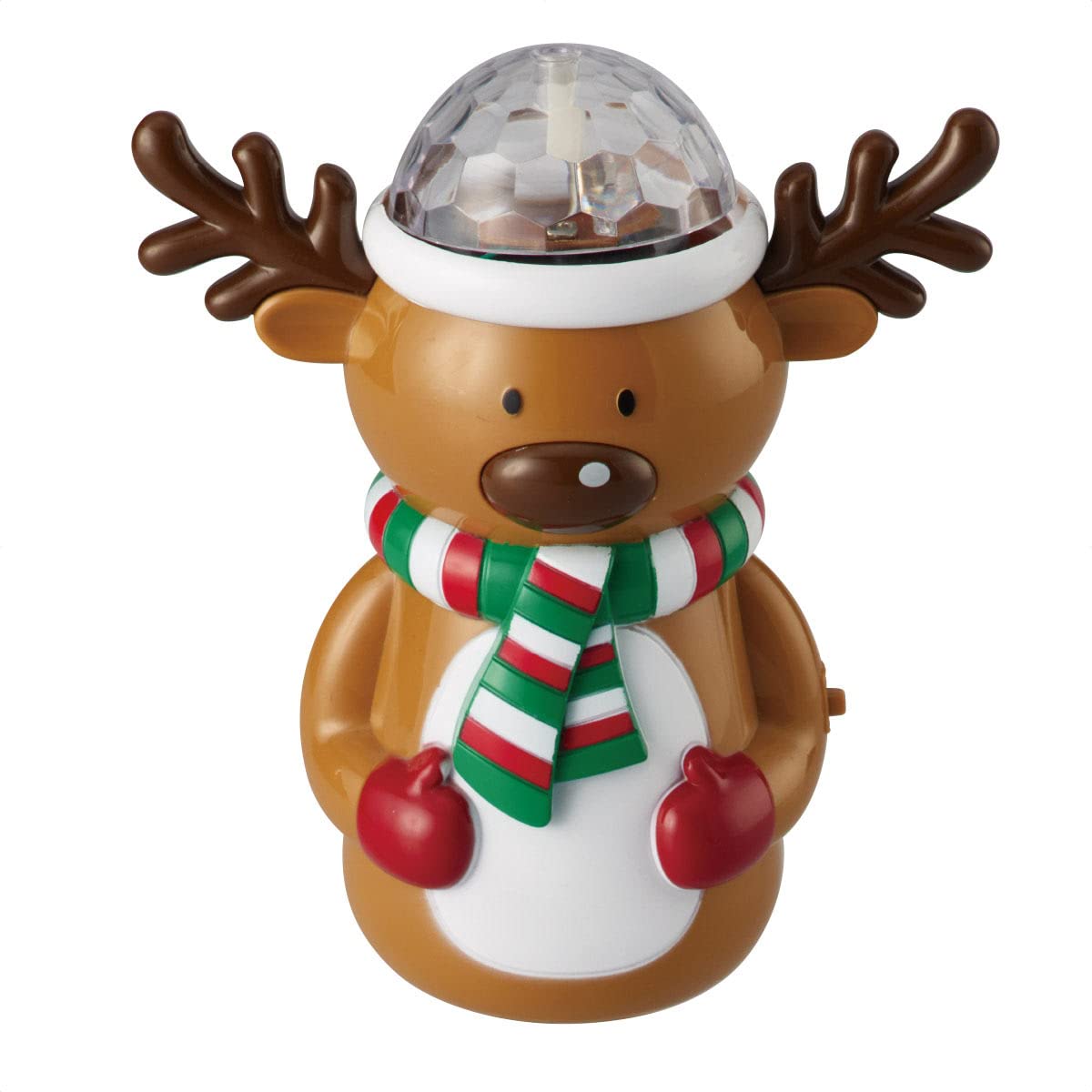 Amazon | LEDミラーボールオブジェ トナカイ 【 クリスマス 飾り