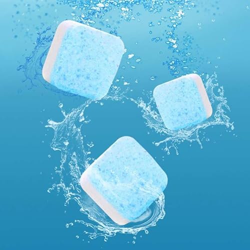 Washing Machine Cleaner Tablets 30-Pack - Deep Clean Formula, Cleans & Refreshes Front Load and Top Load Machines, Removes Odors and Residue