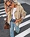 TITOMD Womens Cropped Trench Coat Spring Fashion 2026 Winter Jackets Lightweight Outfit Single Breasted Trendy Outwear Camel M