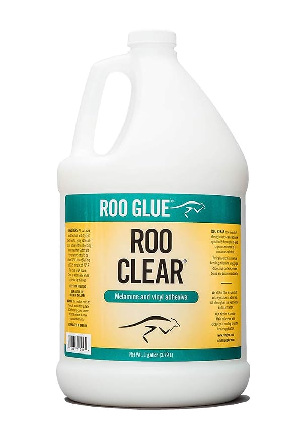 1 Gallon RooClear Melamine Adhesive by ROO INDUSTRIES - Used condition - US$30.28