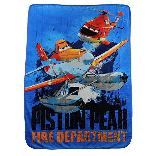 NORTHWEST Kid's Colorful Character Micro Raschel Throw Blanket 46