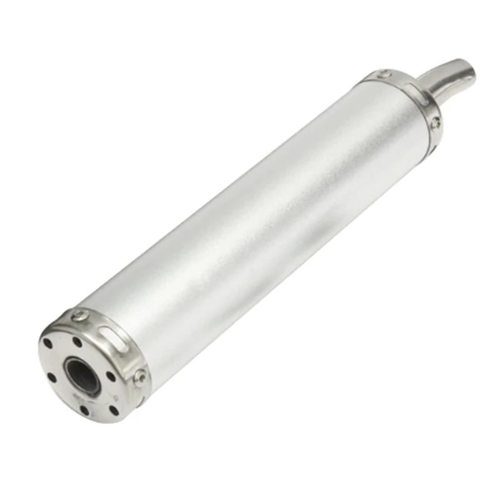 Escape Moto para Suzuki 290mm silenciador de Escape para Motocicleta Tubo de Escape Tubo Trasero silenciador Motocross Dirt Pit Street Bike Scooter Moto Silenciador