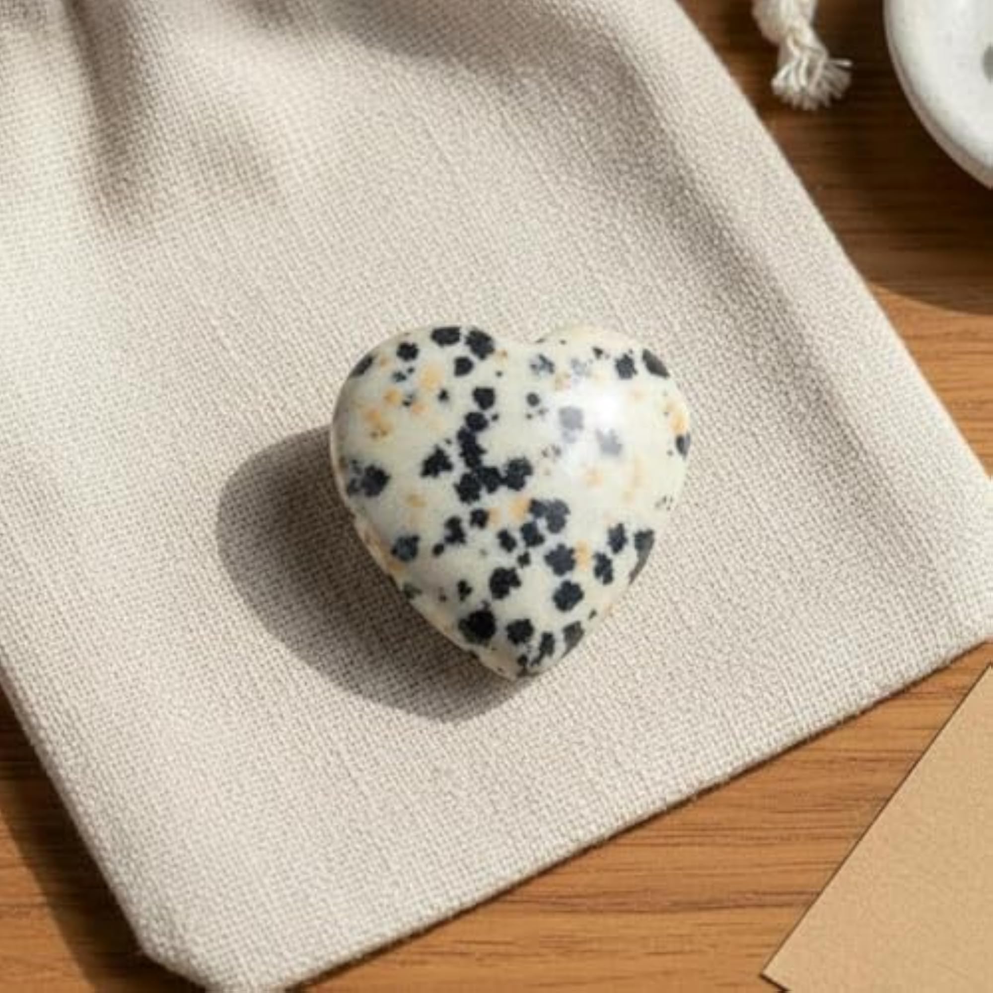 Polished Surface Holeless Heart Charm, Malachite Crystal for DIY