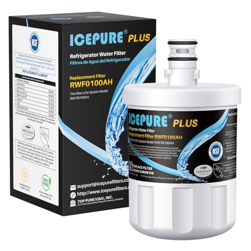 Image of ICEPURE PLUS NSF53&42 Premium 5231JA2002A Refrigerator Water Fliter, 1 PACK