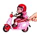Cry Babies BFF Lady's Scooter - Girls and Boys Ages 5 and Up, 7.8 Inch Doll, Multicolor