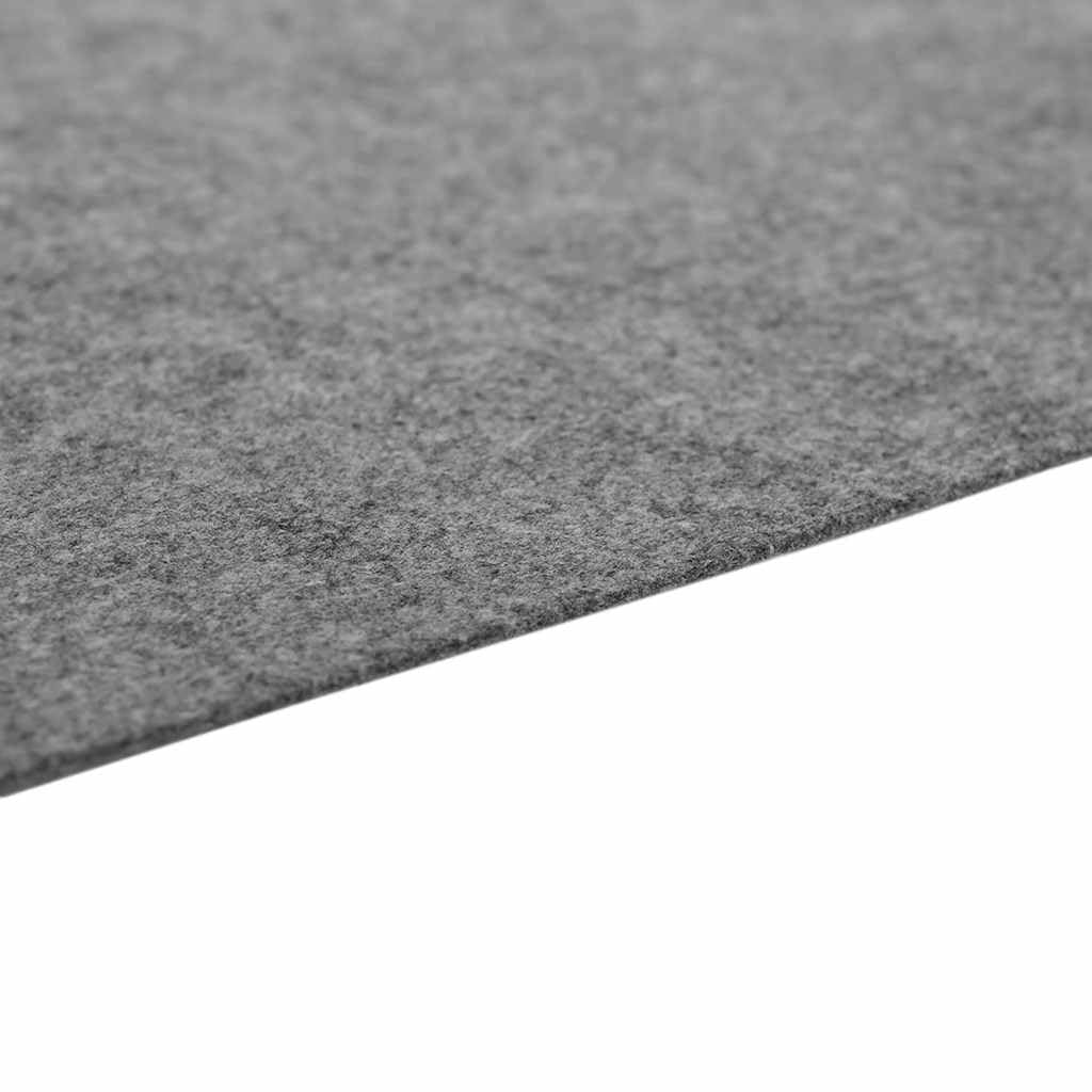 Mangloder Tapis de sol pour piscine de jardin, piscine, jacuzzi, spa, protection du sol et isolation - Gris clair - 640 x 321 cm - 3 pièces - 150 g/m²