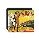 Boy Scout Vintage Poster Computer Laptop Gaming Mouse Pad