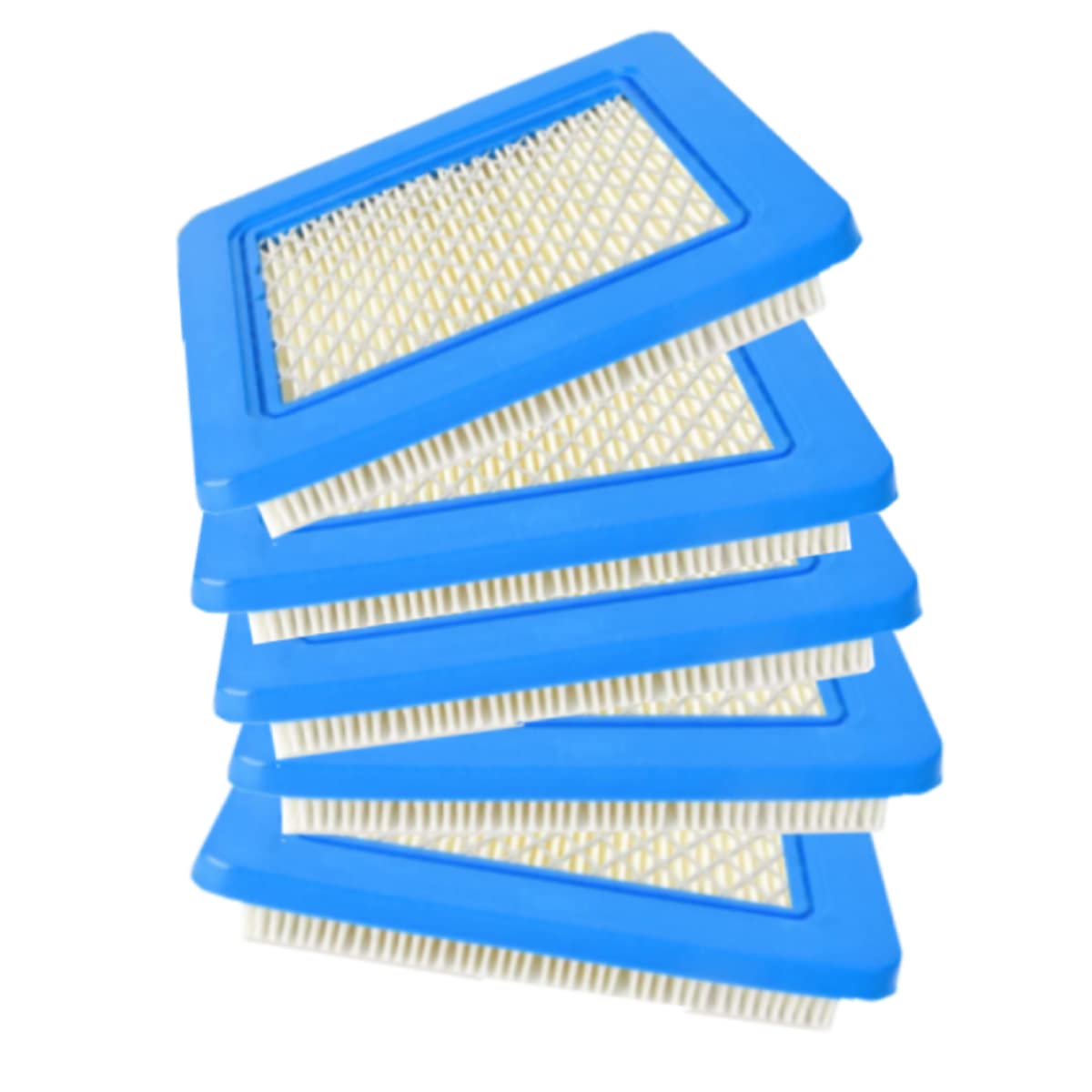 5 filtros de aire para cortacésped, piezas de repuesto para motor filtro de aire, compatible con Brigg y Stratton 625e 675ex 725ex 625-675