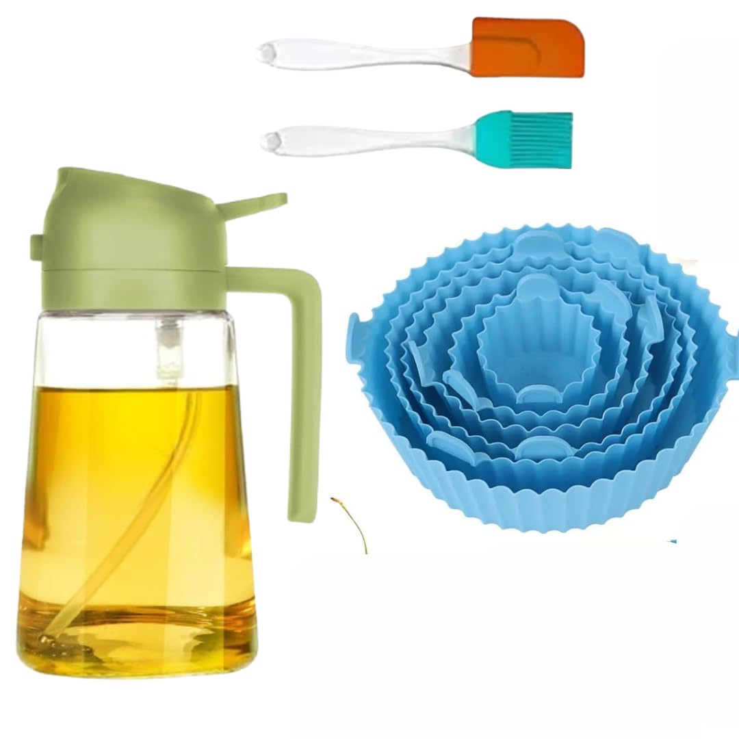 Air Fryer Silicone Liners - Multicolor Set -1