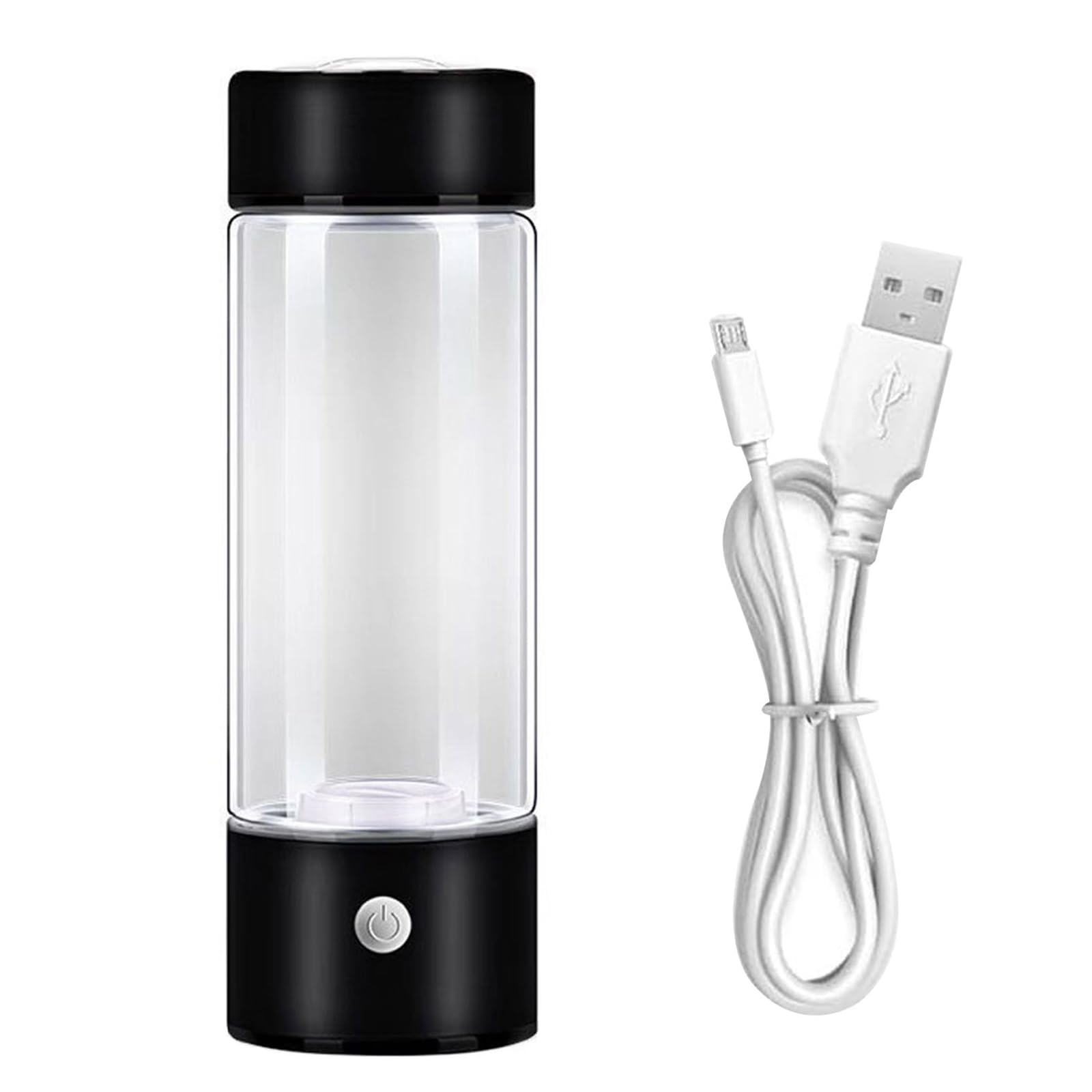 yanwuwa 420ml Water Glasses Hydrogen Water Bottles Hydrogen Generator Electric Hydrogens Rich Generator Cup Bottles