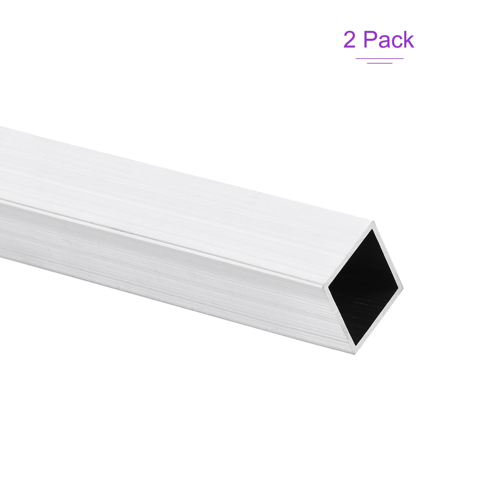 DMiotech 2 Paquete (30mm x 30mm x 2mm) Tubo Cuadrado de Aluminio 6063 de 300mm de Longitud para Construcción de Marcos de Maquinaria Proyectos de Bricolaje