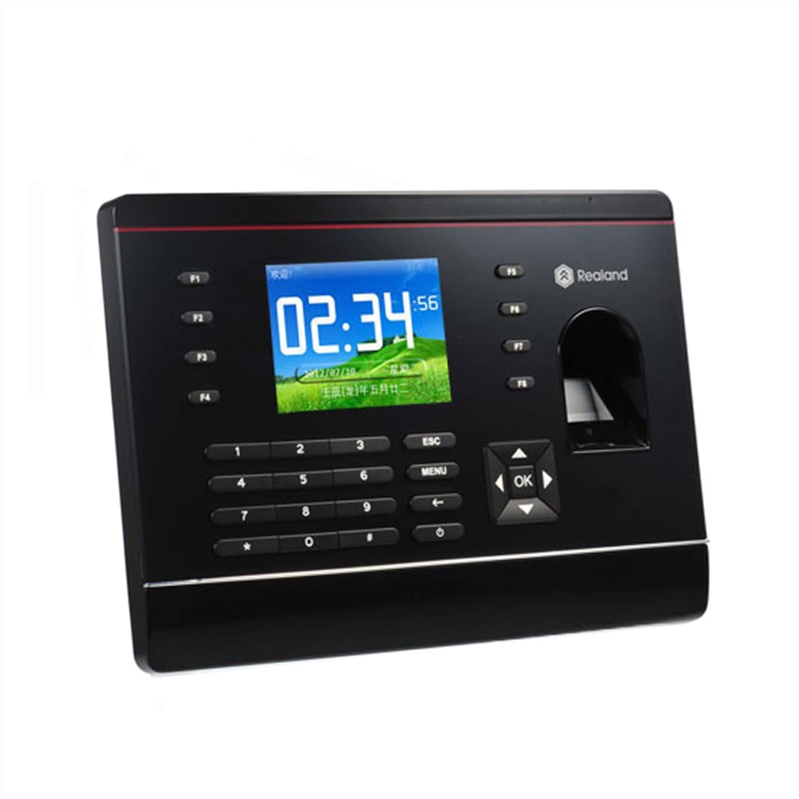 Máquina Biométrica De Control De Asistencia De Empleados A-C061 Servicio En La Nube P2P Huella Digital Y Tarjeta RFID Reloj De Tiempo De Asistencia Registro De Tiempo De,