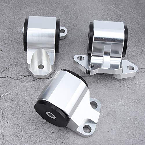 Terisass Engine Mount Car Vehicle Engine Motor Mount Bracket with 2Pcs Bolt Kit Fit for Honda Civic Acura Integra 1992 1993 1994 1995 1996 1997 1998 1999 2000 2001