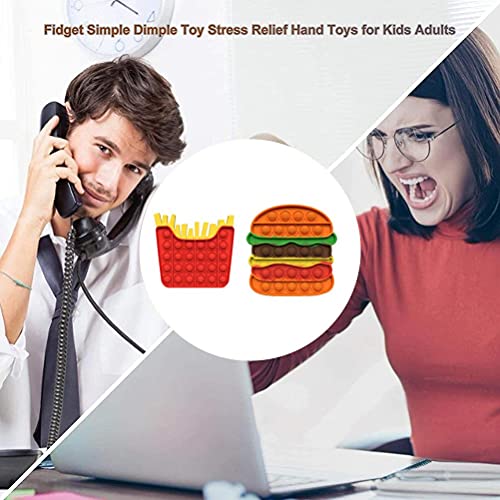 Dan&Dre Brinquedo Sensorial Empurrar Bolha Fidget Brinquedo de Descompressão Los Forma de Parágrafo