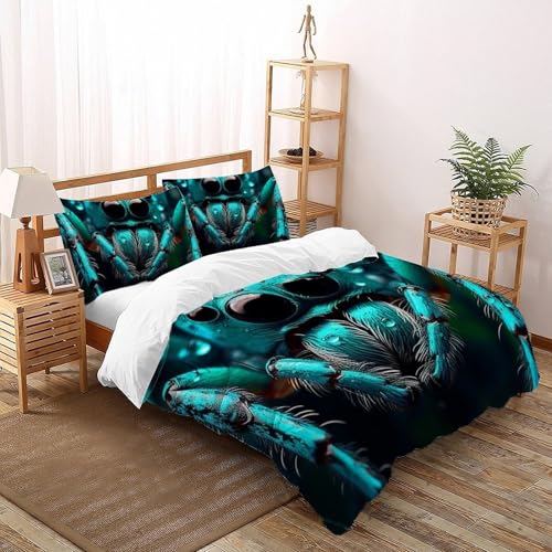Parure de lit Araignée 260x220cm pour décorer une chambre de garçon moderne