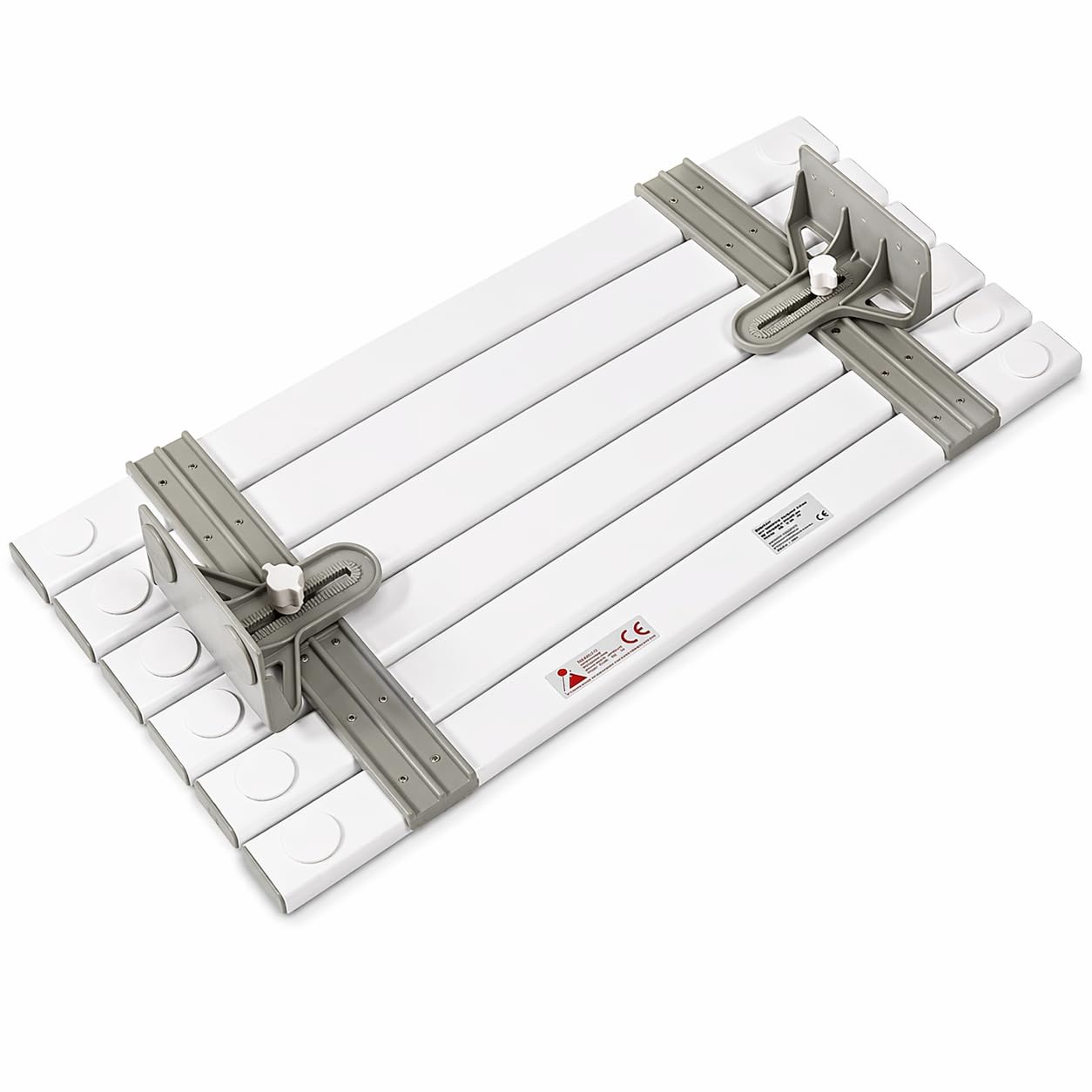Tavola da doccia regolabile per anziani, disabili o recupero, antiscivolo, per vasca da bagno e doccia, per lavaggio, cura della persona, sicurezza (66 cm)