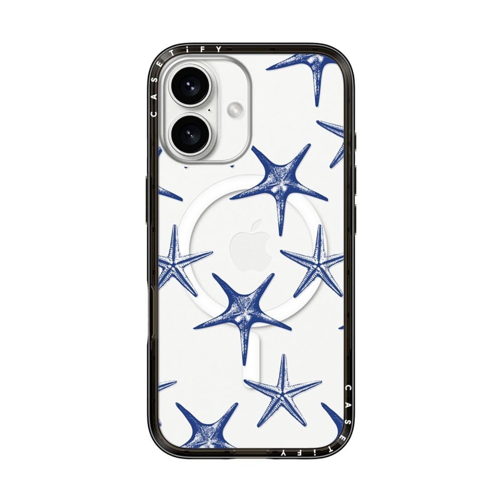 Coque Compact MagSafe iPhone 16 CASETiFY noire transparente - 8