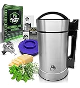 Machine à Infusion Hi Countertop Botanique – Beurrier Infuseur Huile, Acier Inox, Noir, Neuve