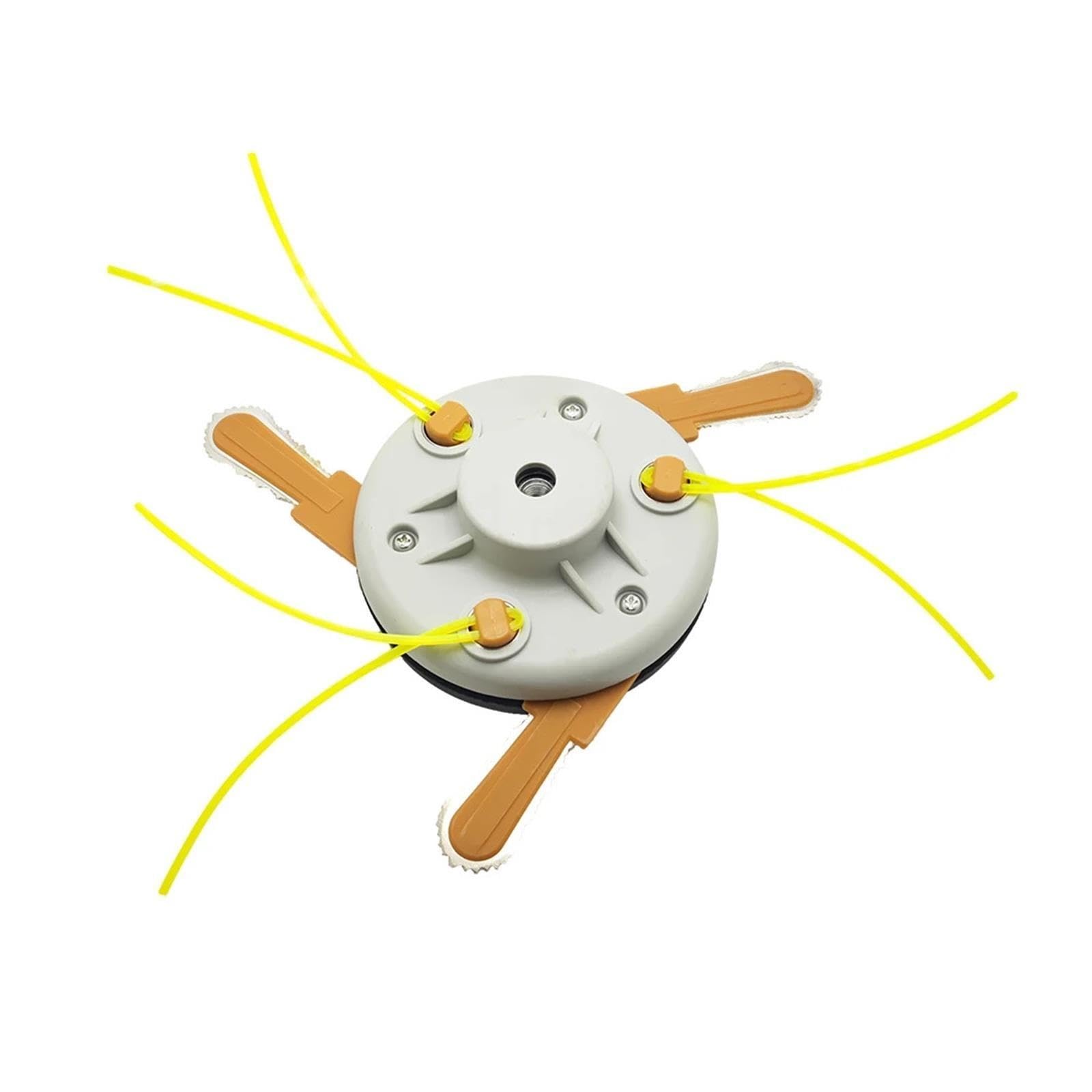 Dual-Use Hay Mower Head Mower Blade Nylon Weeder Work Head Blade Trimmer Heads Grass Brush Cutter Garden Accessories Lawn