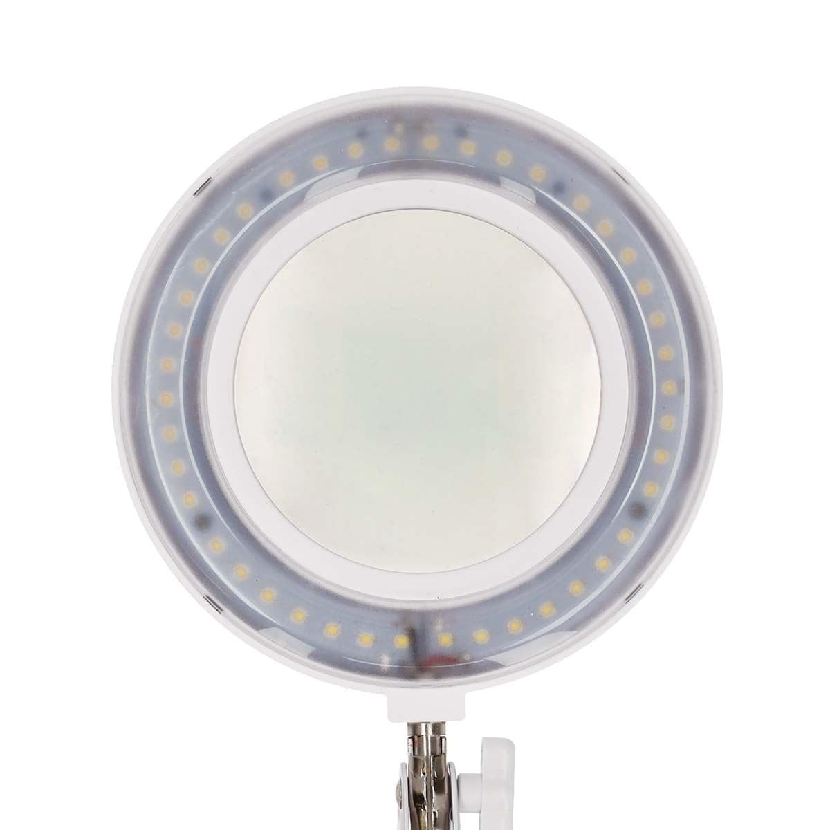 Lampe loupe - Épaisseur de la lentille : 3 dioptries - 6500 K - 6 W - 700 LM - Blanc