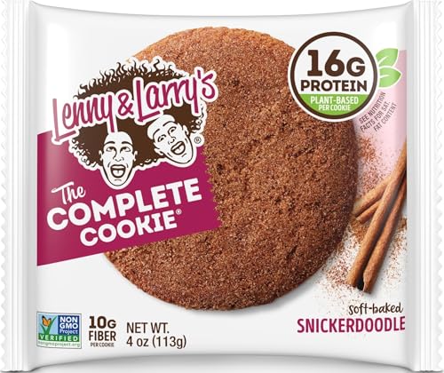 Lenny & Larry's Protein Cookie Snickerdoodle, 4oz image 4