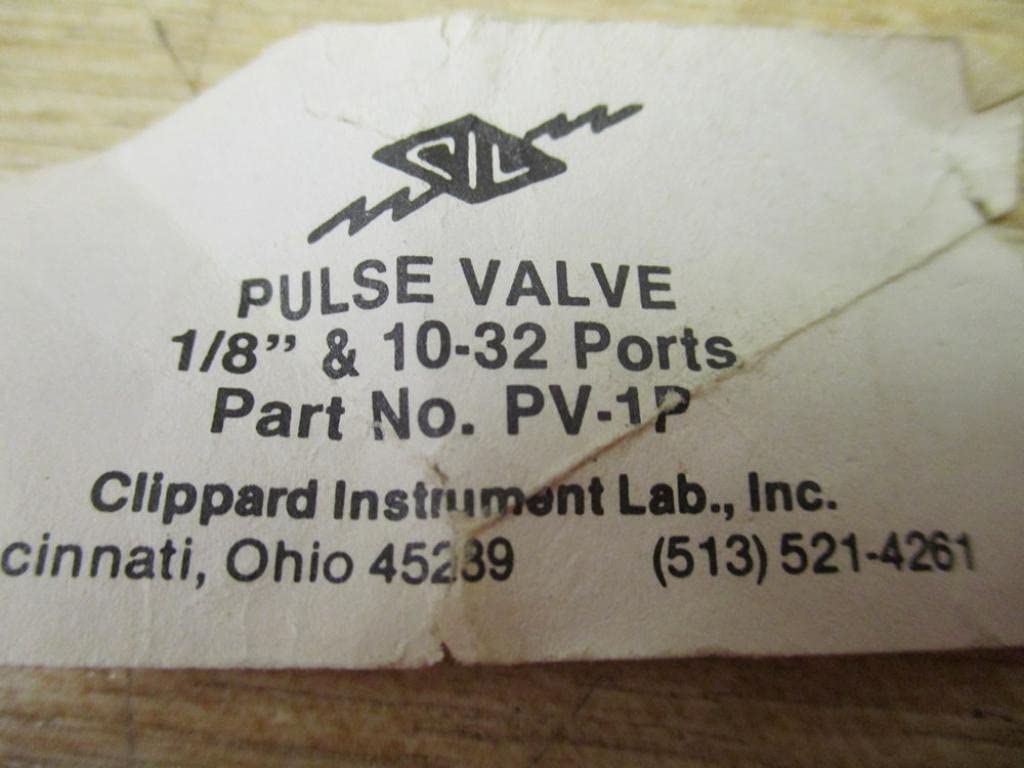 Clippard PV-1P Pulse Valve, 1/8" & #10-32 Ports