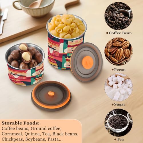 Contenedor hermético para café y alimentos Qilmy 30oz acero inox miniatura 6