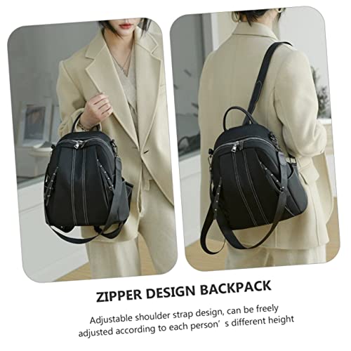 FRCOLOR Backpack for Women Fashionable Large Capacity Shoulder Bag with Straps for Daily Use Shopping and Leisure Activities3