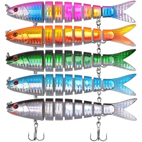 OROOTL Fishing Lure Wobbler Set for Pike and Bass Cover