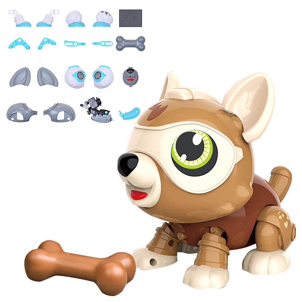 Amazon.co.jp: IPT 犬型 ロボット 組み立ておもちゃ DIY いぬ イヌ