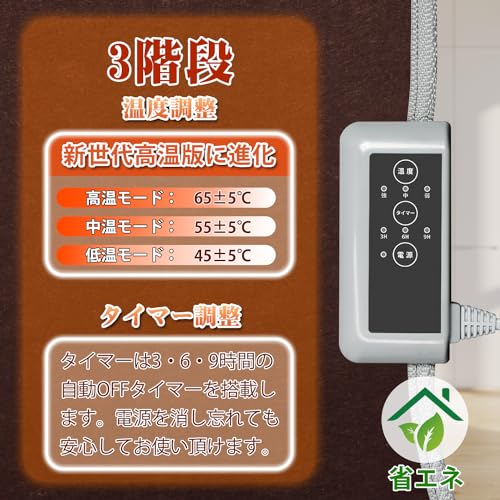 【熱循環効率UP スマホスタンド一体型】 NIPPONSPACE パネルヒーター 足元ヒーター 足元パネルヒーター パネルヒーターペット おりたたみヒーター 自動OFF デスク足元 冷え対策 遠赤外線 デスクヒーター (panel heater LY-PH602-TG1-LB)