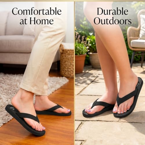 Image of ORTHO JOY Men Doctor Ortho slippers | Extra Soft comfortable and stylish flip flop slippers for Men in exciting colors |Lightweight | Anti Skid | Daily Use Chappal