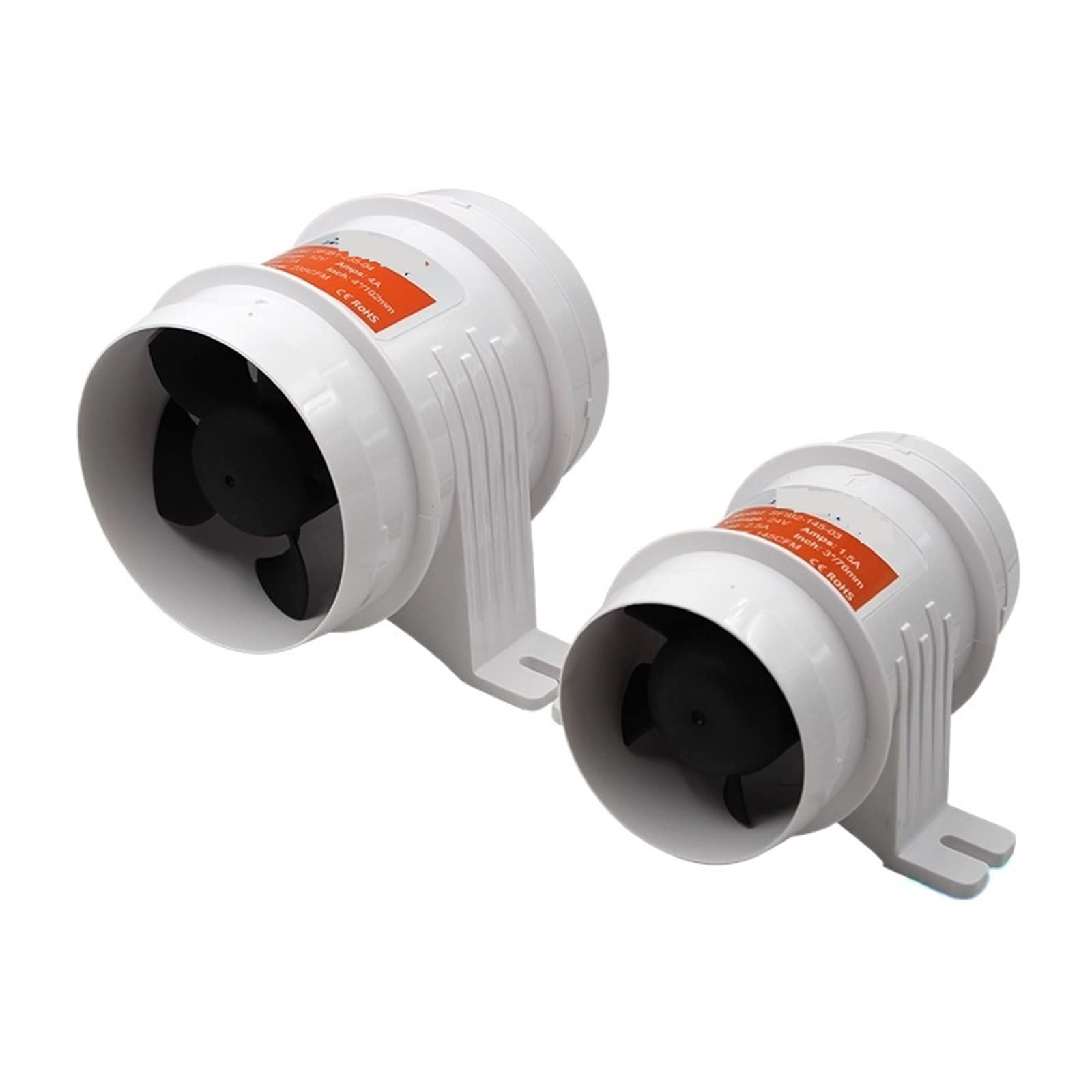 Wentylator 12V24V DC RV Jacht 3 Calowy Wentylator Wyciągowy Wentylator Akumulatorowy Wentylator Wyciągowy 145CFM,Utrzymuje ChłóD W Kamperze(12V,4 inches)