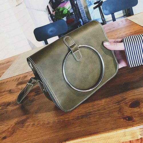 Samber Bolsos de Bandolera para Mujeres Casuales con Anillo Simple Bolsa para Llaves y Móviiles Pequeña Bolso de Hombro para Chicas de Moda