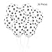 Hapy Shop 36 Pieces Dog Paw Print Balloons 12" Latex Balloons for Puppy Dog Party Supplies,Dog Animal Rescue Events
