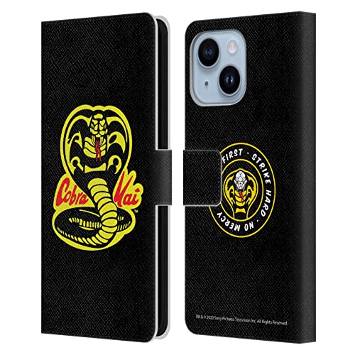Étui Cobra Kai iPhone 14 Plus antichoc avec fentes cartes pour éviter les rayures