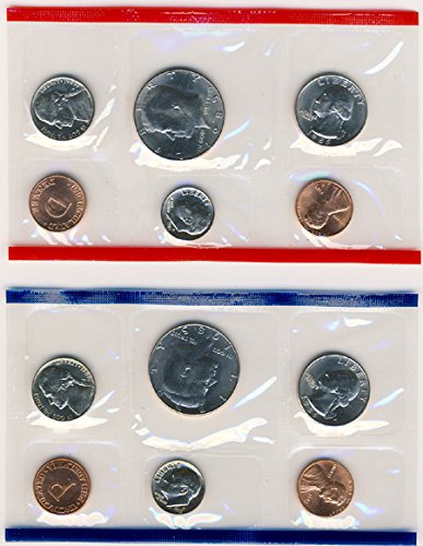 1985 US 10 Piece Mint Set in original packaging from US mint Uncirculated