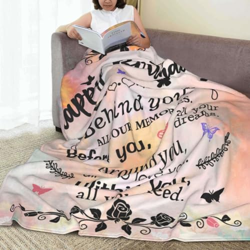 Happy Birthday Gifts for Her, Unique Women's Birthday Decorations - Cool Friendship Gifts 40"x 50"