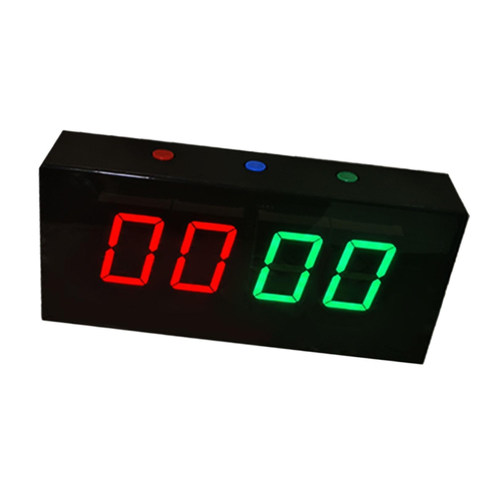 Tabellone Segnapunti Elettronico da Biliardo Leggero per Badminton 8,46x3,94x1,77 Pollici