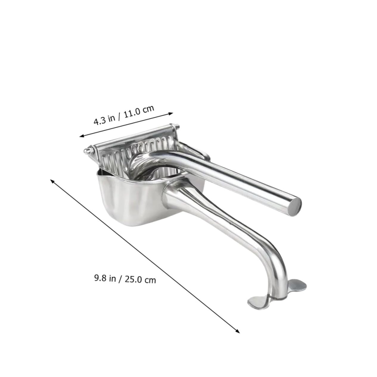 Alipis Exprimidor Manual de Acero Inoxidable para Cítricos Exprimidor de Frutas de Uso Doméstico para Exprimir Jugos