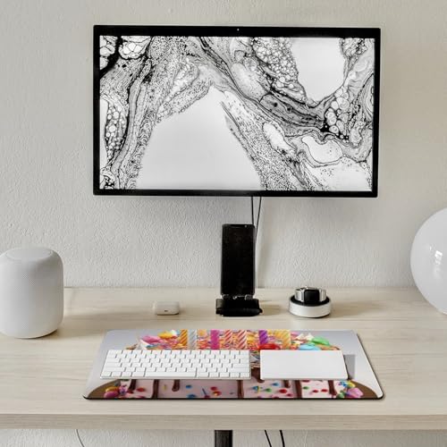 Mouse Pad Gaming Large Happy Birthday 60x30 cm miniatura 7
