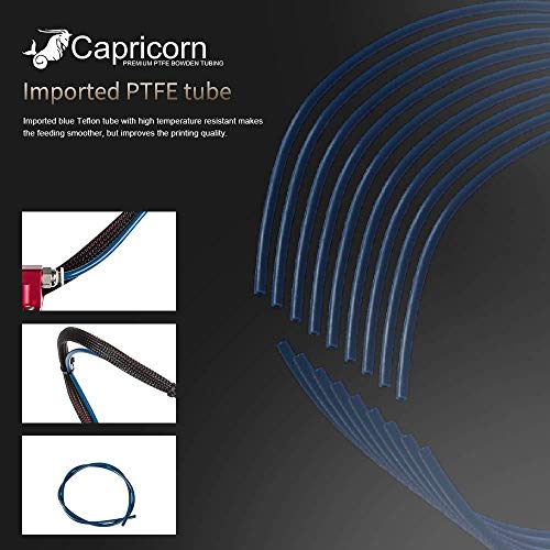 Image of Creality Capricorn 2 Meters XS Series Low Friction PTFE Bowden Tubing for 1.75mm Filament with PTFE Tube Cutter for Creality Ender 3 Ender 3 Pro Cr-10 3D Printer
