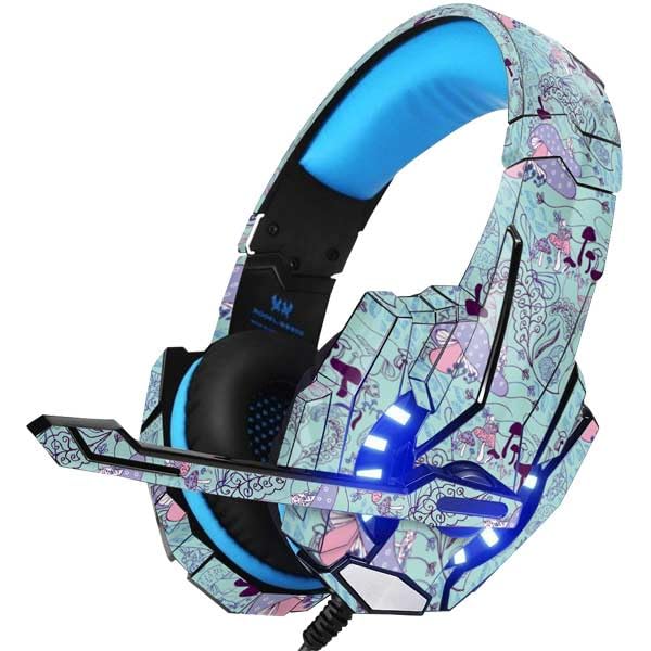 Skinit Decal Audio Skin Compatible with BENGOO G9000 - Officially Licensed Disney Alice in Wonderland (Animated) Mushrooms Print Pattern Design