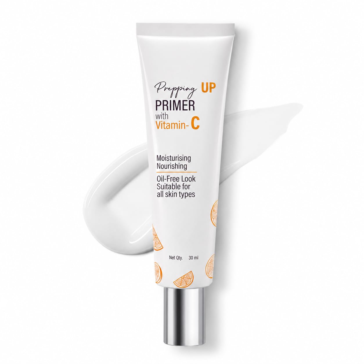 Prepping Up Primer with Vitamin C 30 ml | Hydrating Makeup Primer | Oil-Free Face Primer | Moisturizing & Nourishing Makeup Base | Pore Blurring | Lightweight Long Lasting Primer | Suitable for All Skin Types-image-25