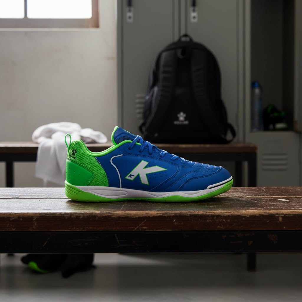 KELME Zapatillas De Fútbol Sala Goleiro Azul Verde