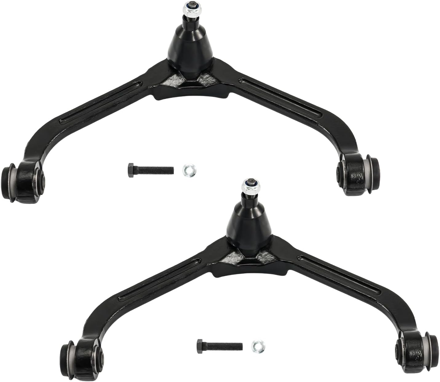 Front Upper Control Arms w/Ball Joints K3198 Replacement for Jeep Liberty 2002-2007 Suspension Kit Assembly -2Pcs