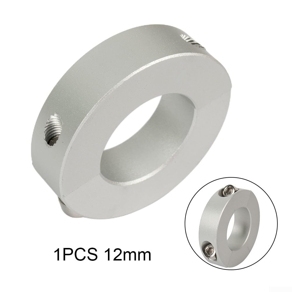 Single Split Klemmkragen 12–38 Mm – Alu & Edelstahl, Verstellbar, Korrosionsgeschützt – Für Wellen & Rohre